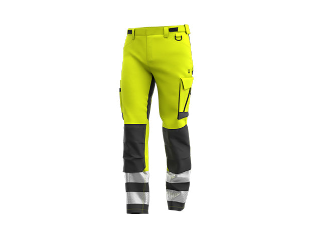 Safety Jogger 011865 SCUTI HV TROUSERS M YELLOW/DARK GREY