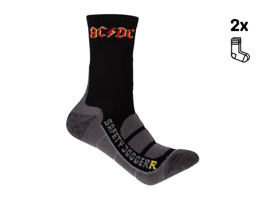 Safety Jogger 012860 ACDC SOCKS black