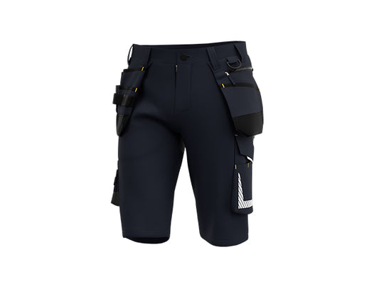 Safety Jogger 012029 ALKES SHORT MEN NAVY/DARK GREY