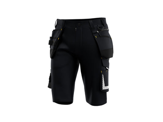 Safety Jogger 012219 ALKES SHORT MEN NIGHT BLUE/DARK GREY