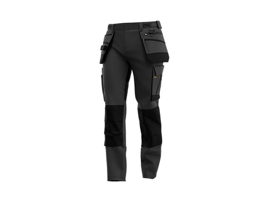 Safety Jogger 012288 ALKES TROUSERS MEN DARK GREY