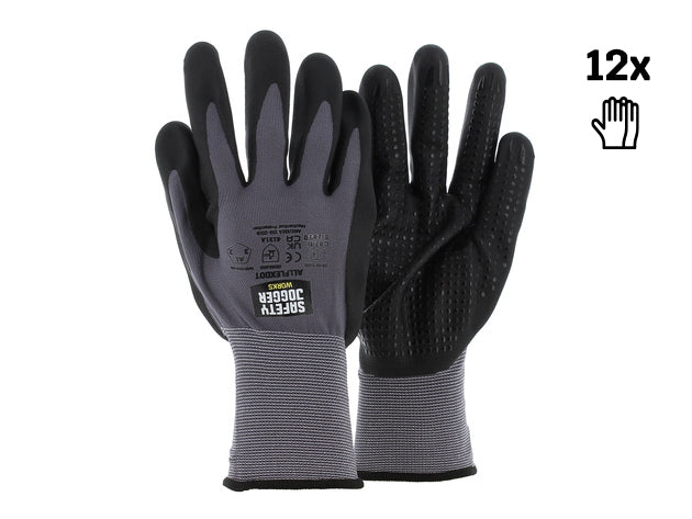 Safety Jogger 011533 ALLFLEXDOT 12PACK black