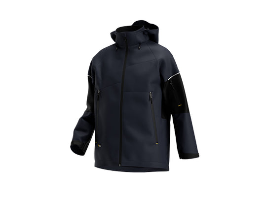 Safety Jogger 011827 KASAI RAIN JKT M NAVY/BLACK