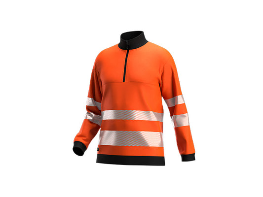 Safety Jogger 012558 SCUTI HV SWEATER ORANGE