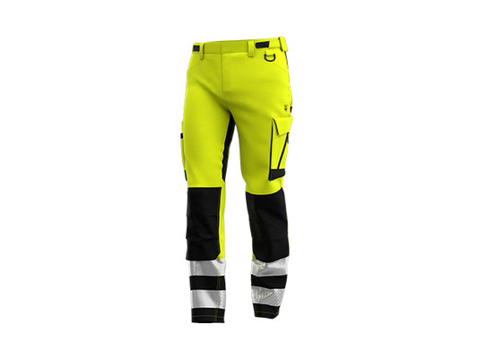 Safety Jogger 011911 SCUTI HV TROUSERS M YELLOW/BLACK