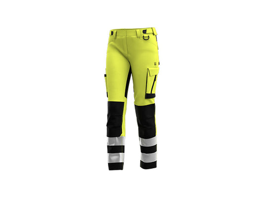 Safety Jogger 011920 SCUTI HV TROUSERS W YELLOW/BLACK
