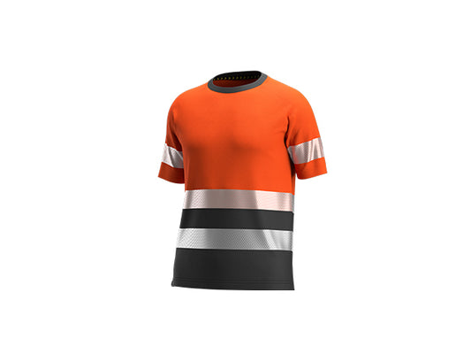Safety Jogger 011953 SCUTI TSHIRT M ORANGE/DARK GREY